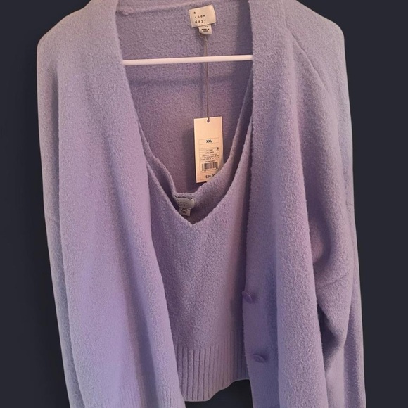 Women's Lavender Sweater by A new day - Picture 1 of 4